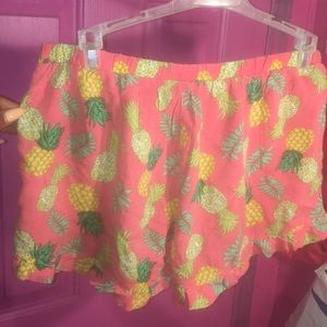 Pineapple shorts